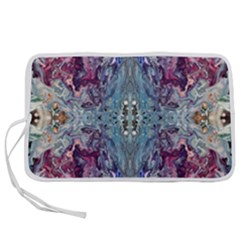 Abstract Arabesque Pen Storage Case (s) by kaleidomarblingart