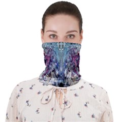 Abstract Arabesque Face Covering Bandana (adult) by kaleidomarblingart