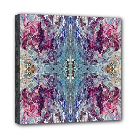 Abstract Kaleidoscope Mini Canvas 8  X 8  (stretched) by kaleidomarblingart