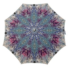 Abstract Kaleidoscope Straight Umbrellas by kaleidomarblingart