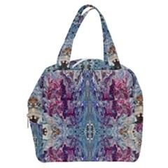 Abstract Kaleidoscope Boxy Hand Bag by kaleidomarblingart