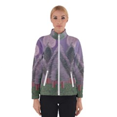 Purple Haze  Women s Bomber Jacket