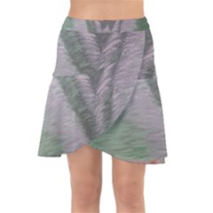 Purple Haze  Wrap Front Skirt by Hayleyboop