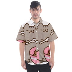 Cat Kitten Men s Short Sleeve Shirt