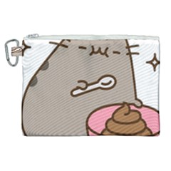 Cat Kitten Canvas Cosmetic Bag (xl)