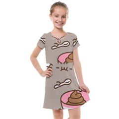 Cat Kitten Kids  Cross Web Dress