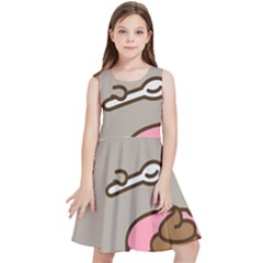 Cat Kitten Kids  Skater Dress