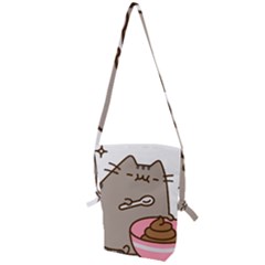 Cat Kitten Folding Shoulder Bag