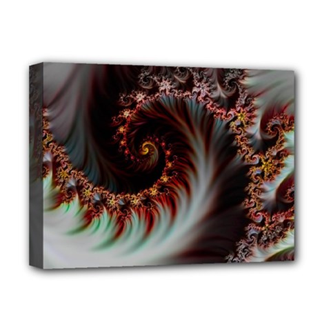 Digital-fractal-fractals-fantasy Deluxe Canvas 16  X 12  (stretched) 