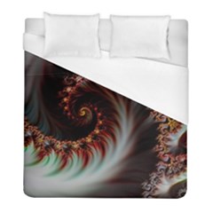 Digital-fractal-fractals-fantasy Duvet Cover (full/ Double Size)