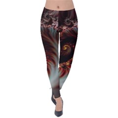 Digital-fractal-fractals-fantasy Velvet Leggings