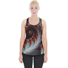 Digital-fractal-fractals-fantasy Piece Up Tank Top