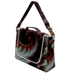 Digital-fractal-fractals-fantasy Box Up Messenger Bag