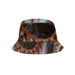 Digital-fractal-fractals-fantasy Inside Out Bucket Hat (kids)