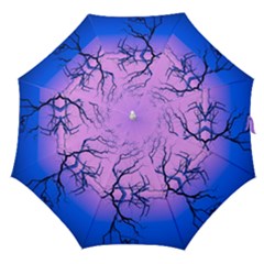 Nature-inspiration-trees-blue Straight Umbrellas