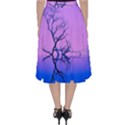 Nature-inspiration-trees-blue Classic Midi Skirt View2