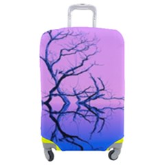 Nature-inspiration-trees-blue Luggage Cover (medium) by Jancukart