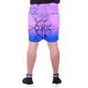 Nature-inspiration-trees-blue Men s Pocket Shorts View2