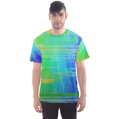 Colors-rainbow-chakras-style Men s Sport Mesh Tee by Jancukart