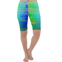 Colors-rainbow-chakras-style Cropped Leggings  by Jancukart