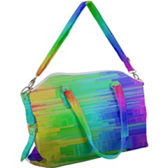 Colors-rainbow-chakras-style Canvas Crossbody Bag