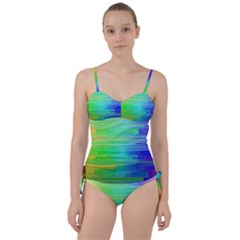 Colors-rainbow-chakras-style Sweetheart Tankini Set