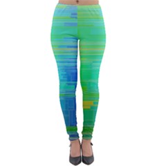 Colors-rainbow-chakras-style Lightweight Velour Leggings