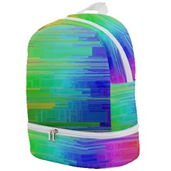 Colors-rainbow-chakras-style Zip Bottom Backpack by Jancukart