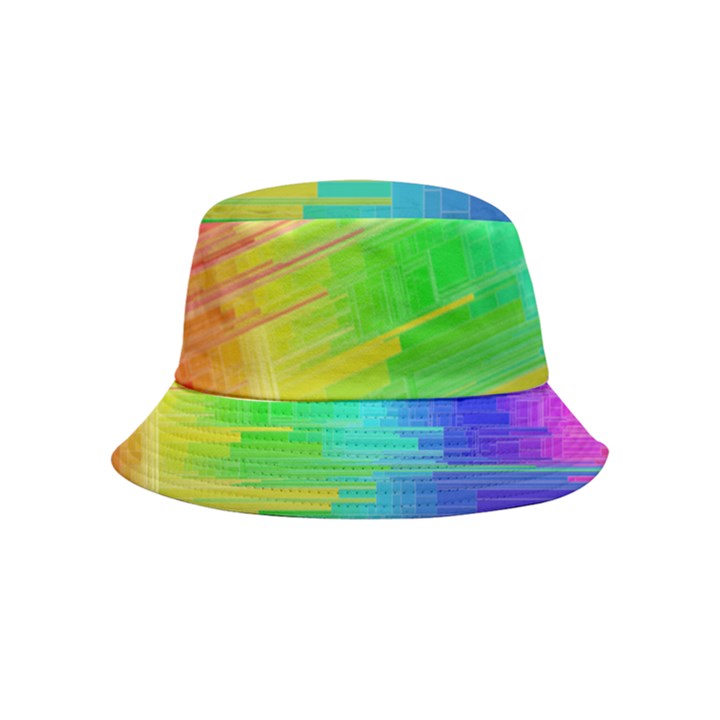 Colors-rainbow-chakras-style Bucket Hat (Kids)