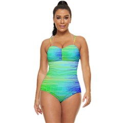 Colors-rainbow-chakras-style Retro Full Coverage Swimsuit by Jancukart