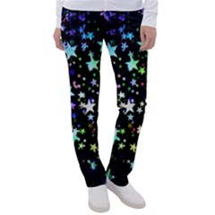 Christmas-star-gloss-lights-light Women s Casual Pants by Jancukart