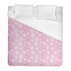 Pink-floral-background Duvet Cover (full/ Double Size)