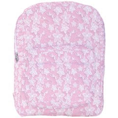 Pink-floral-background Full Print Backpack