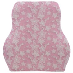 Pink-floral-background Car Seat Velour Cushion 