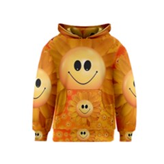 Sun-sunflower-joy-smile-summer Kids  Pullover Hoodie