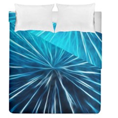 Background-structure-lines Duvet Cover Double Side (queen Size) by Jancukart