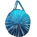 Background-structure-lines Giant Round Zipper Tote View1