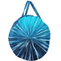 Background-structure-lines Giant Round Zipper Tote View2