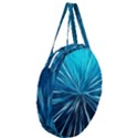 Background-structure-lines Giant Round Zipper Tote View3