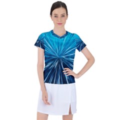 Background-structure-lines Women s Sports Top