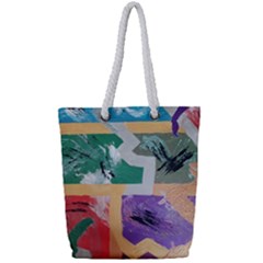 Order In Chaos Full Print Rope Handle Tote (small) by Hayleyboop