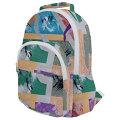 Order In Chaos Rounded Multi Pocket Backpack by Hayleyboop