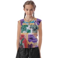 Order In Chaos Kids  Raglan Cap Sleeve Tee by Hayleyboop