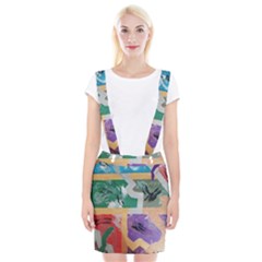 Order In Chaos Braces Suspender Skirt by Hayleyboop