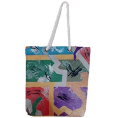 Order In Chaos Full Print Rope Handle Tote (large) by Hayleyboop