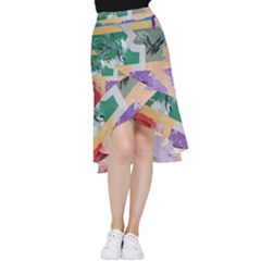 Order In Chaos Frill Hi Low Chiffon Skirt by Hayleyboop