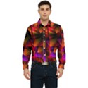 Squares Motif Geometric Pattern Men s Long Sleeve  Shirt View1