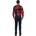 Squares Motif Geometric Pattern Men s Long Sleeve  Shirt View2