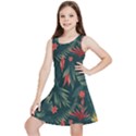 Tropical Flowers Kids  Lightweight Sleeveless Dress View1