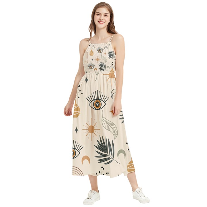 Bohemian Eye Boho Sleeveless Summer Dress